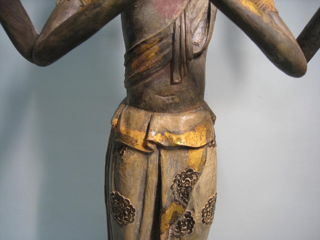 喜多敏勝　【阿修羅像】青銅製　国宝阿修羅像復刻版　高さ約41㎝