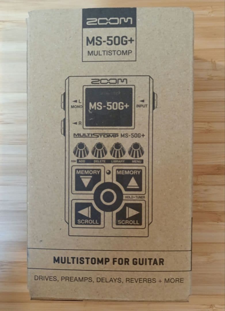 【未開封・未使用】ZOOM / MS-50G+ マルチストンプペダル