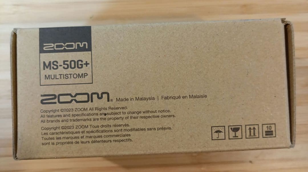 【未開封・未使用】ZOOM / MS-50G+ マルチストンプペダル