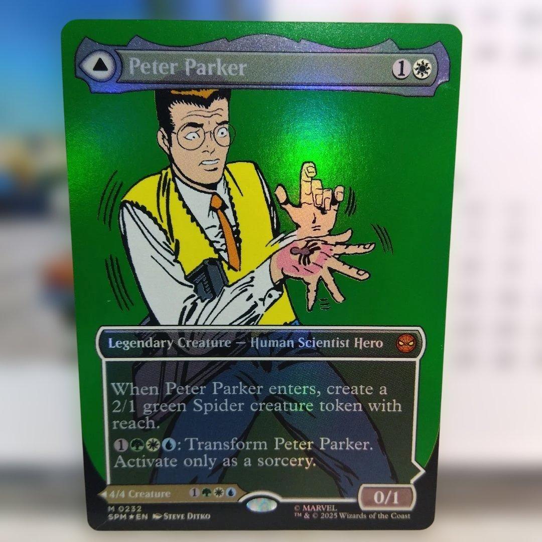 MTG ピーター・パーカー / アメージング・スパイダーマン【foil英語版】