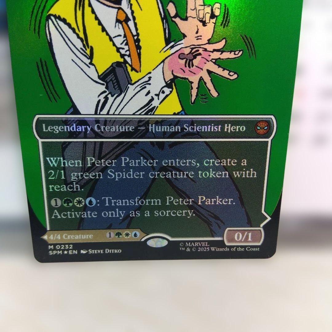 MTG ピーター・パーカー / アメージング・スパイダーマン【foil英語版】
