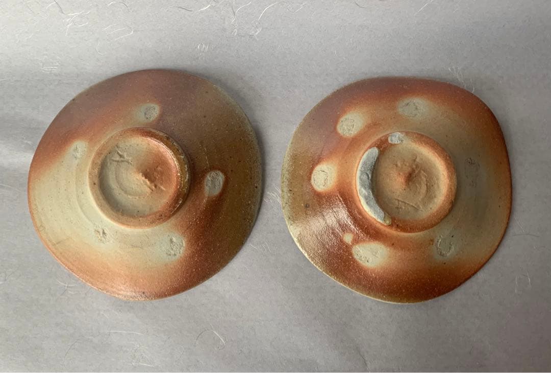 杉本貞光　信楽小皿5客組　寺垣外窯　茶道具　共箱