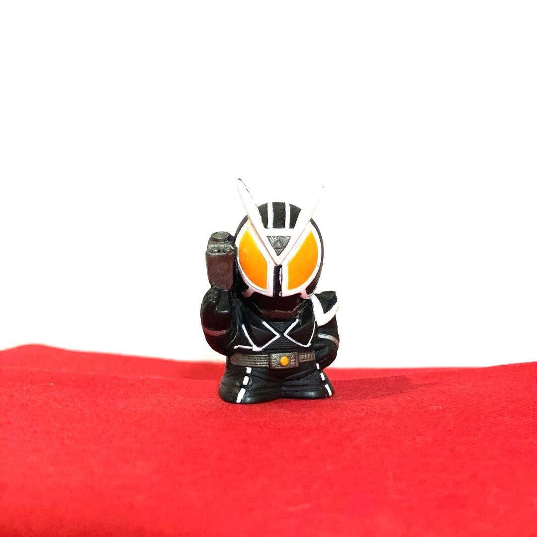 仮面ライダーデルタ 三原 北崎 フィギュア 当時物 SHF 真骨彫 希少 白黒