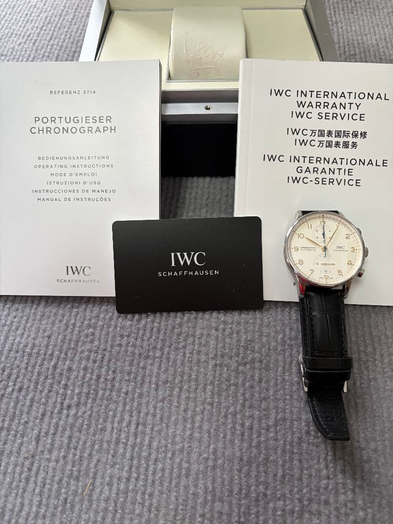 IWC ポルトギーゼ クロノグラフ IW371445 中古 メンズ