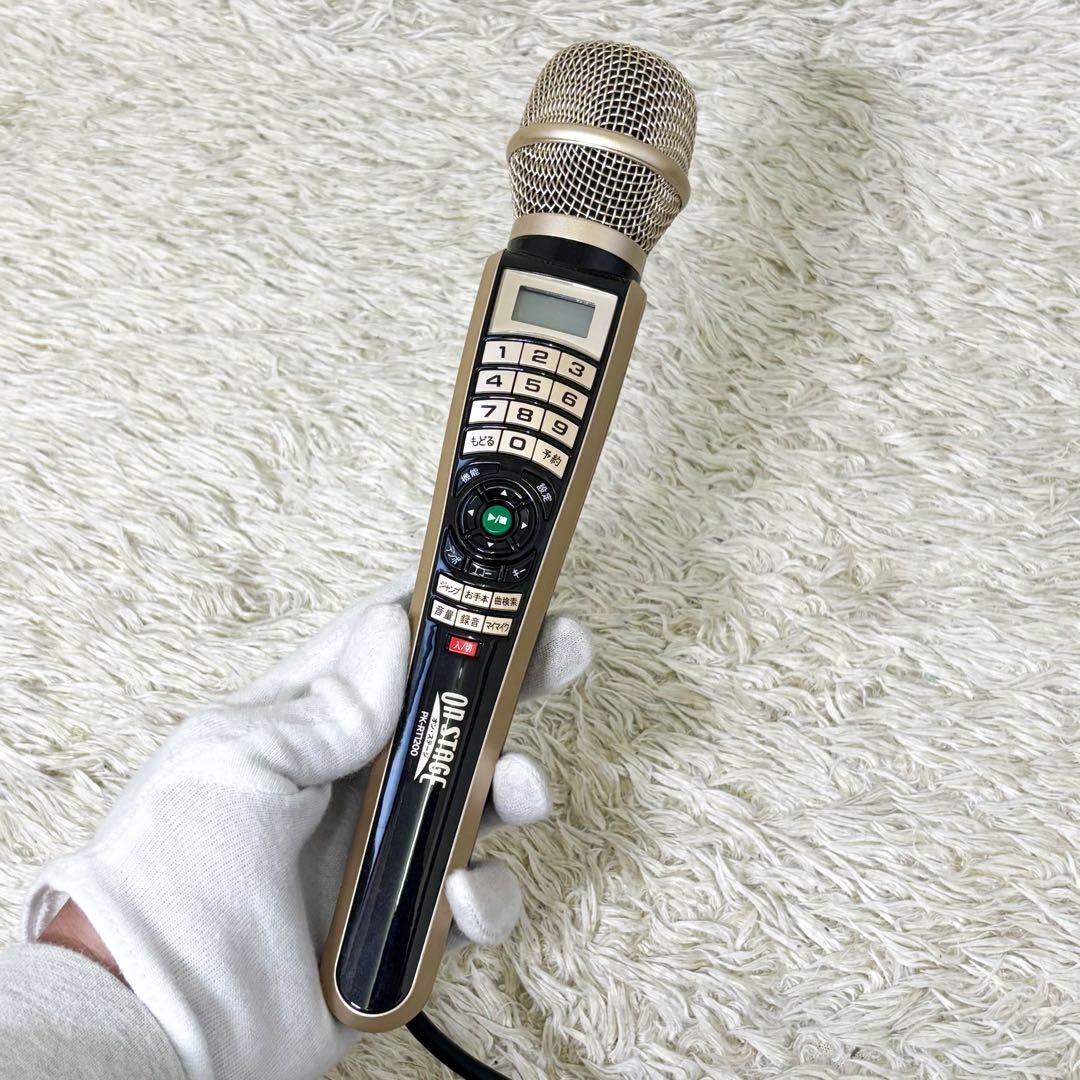 【美品】オン•ステージ パーソナルカラオケ PK-RT1200 別売りチップ付き