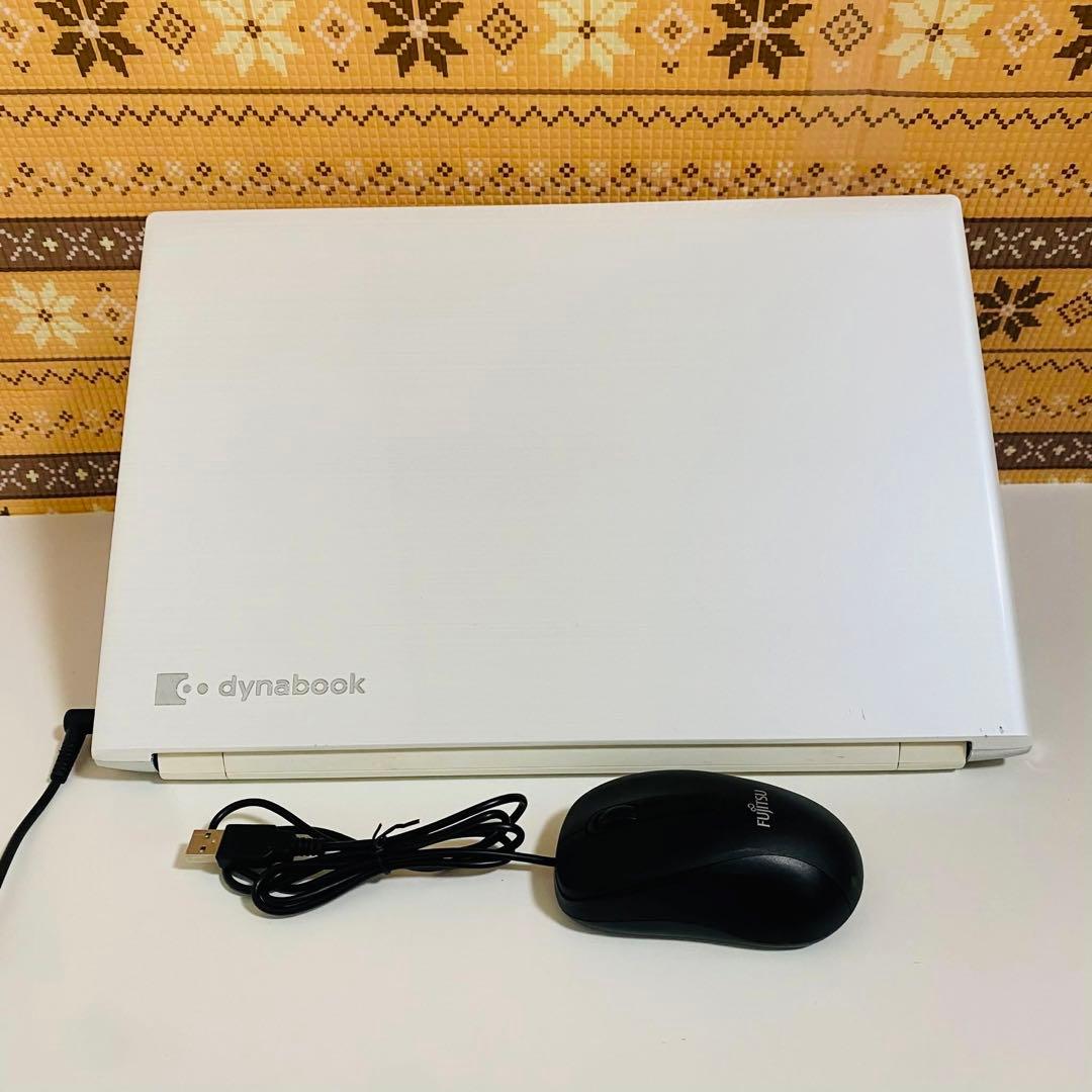 Y948 TOSHIBAノートパソコンSSD第7世代Windows11オフィス付