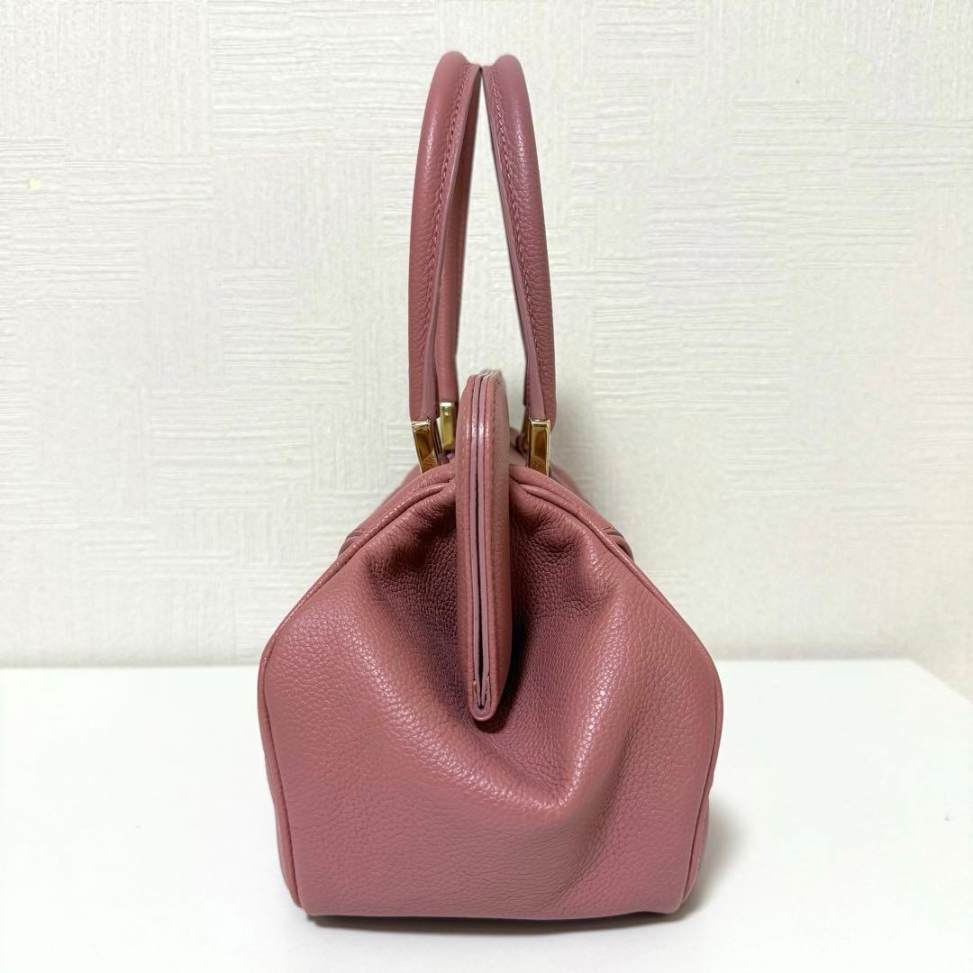 【美品】MORABITO モラビト カーフレザー ミニボストン