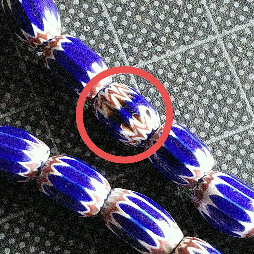 ⚠️バラ売り不可⚠️ シェブロン アンティーク ビーズ