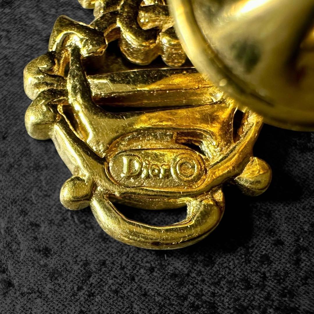 アクセサリー Christian Dior Logo emblem brooch