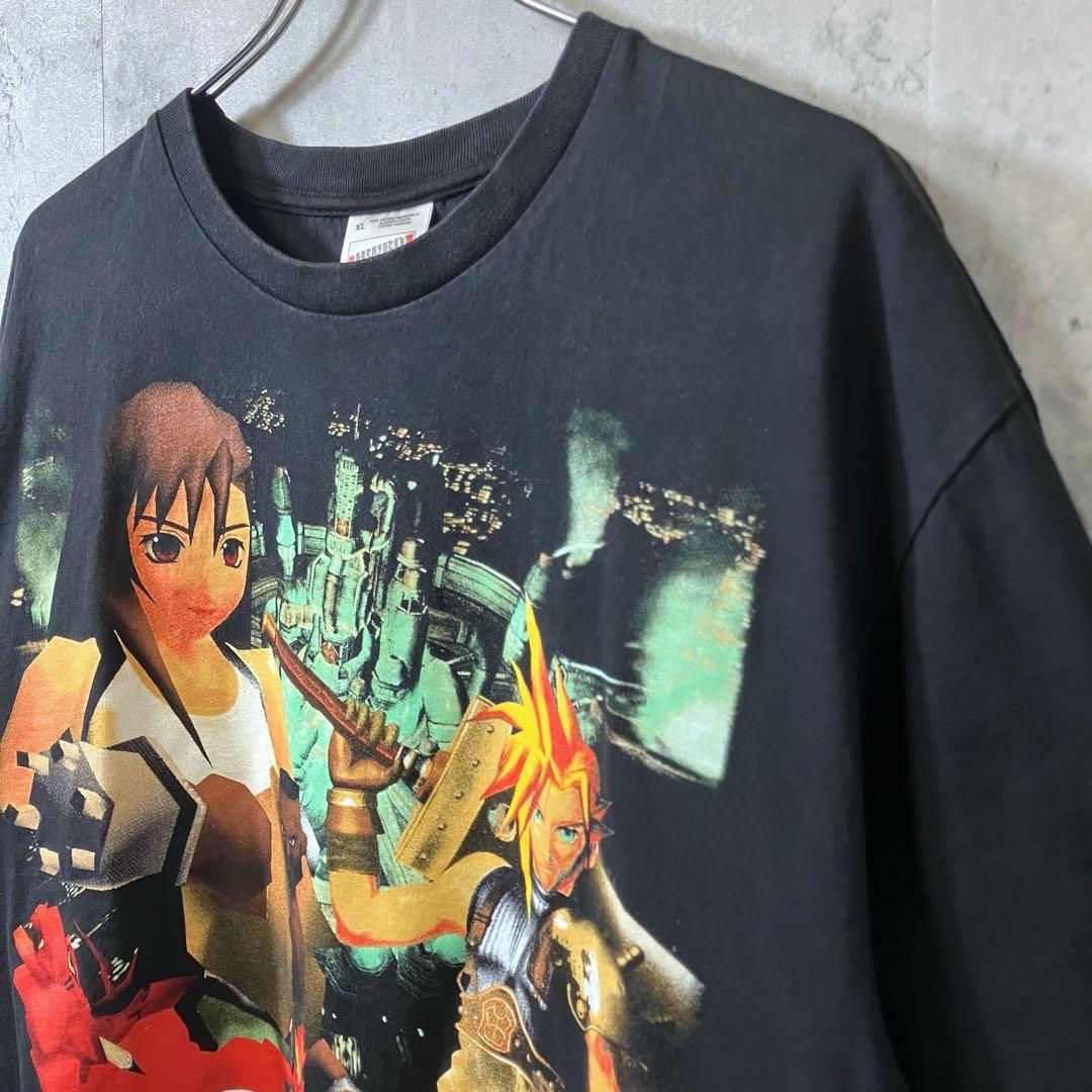 【XL】ファイナルファンタジー7 FF7 両面 アニメ ゲーム Tシャツ