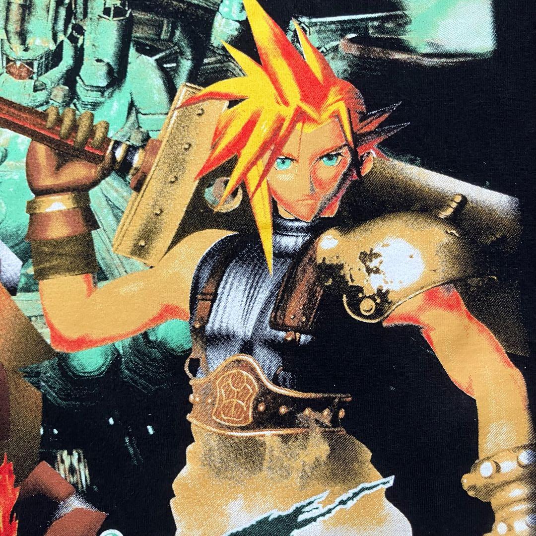 【XL】ファイナルファンタジー7 FF7 両面 アニメ ゲーム Tシャツ