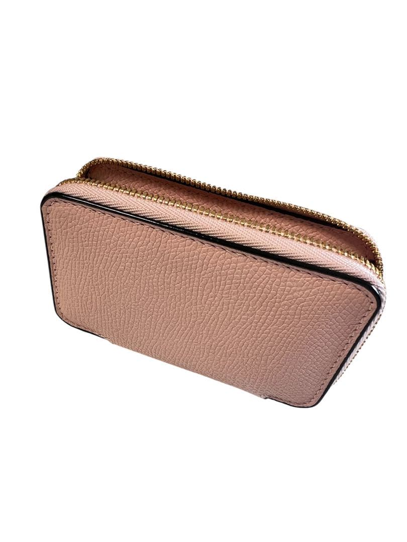 【極美品】Valextra ヴァレクストラ ラウンドジップ ミニウォレット