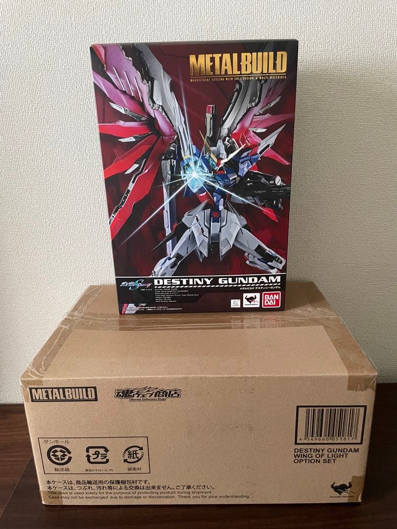 L BUILD メタルビルド デスティニーガンダム & 光の翼セット