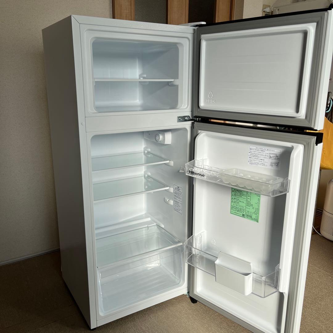 冷蔵庫　Hisense HR-B12E4W 2025年製124L