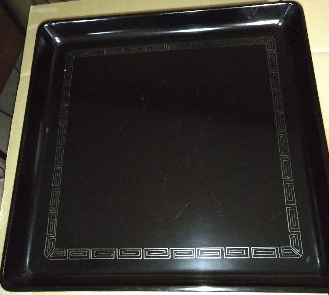 信州木曽平澤宮原漆器店特製脚付会席御膳10客セット（箱付)