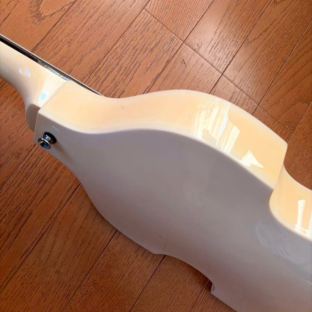 Hofner ヘフナー バイオリンベース 白 B-BASS HI-SERIES