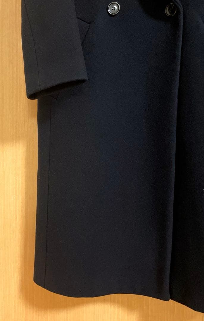 ☆美品☆スピックアンドスパン　定価47,300円　Wラペルチェスターコート　34