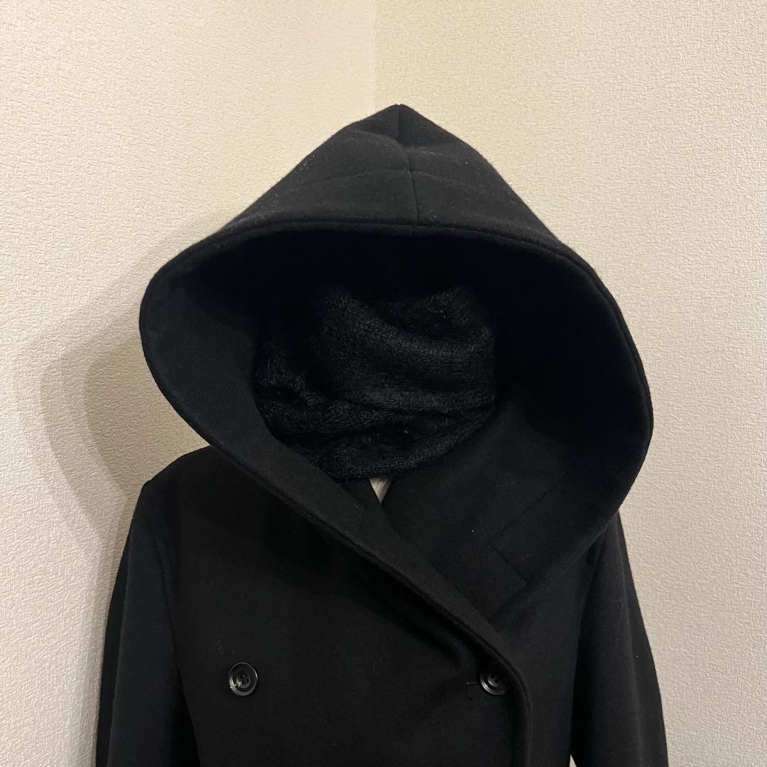 ジャケット・アウター archive ato big hood wool coat mode dark