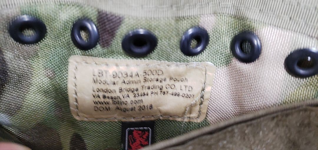 【実物】LBT-6094A-QRC-V2 マルチカム プレートキャリア ポーチ