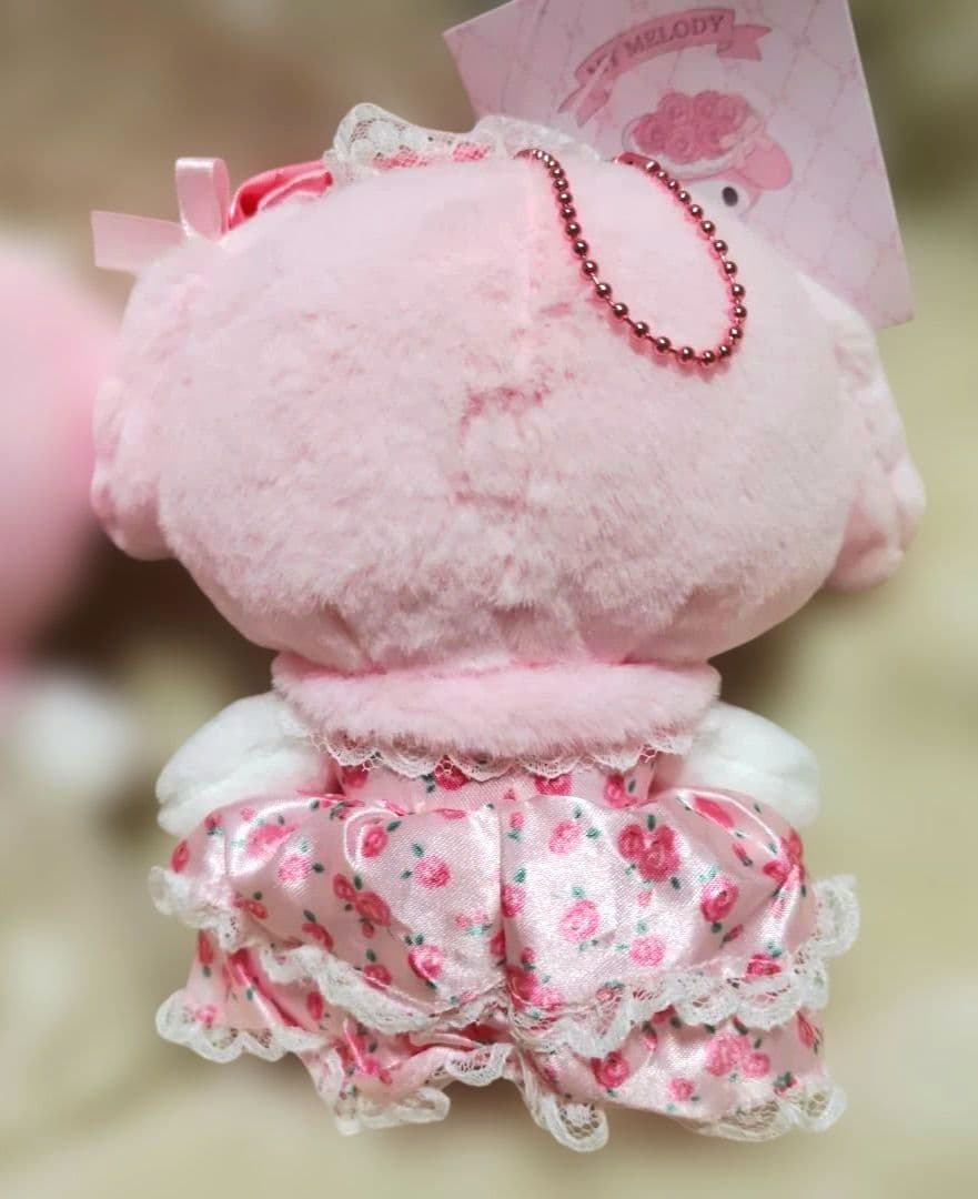 レディマイメロディ　マスコットホルダー　ホワイト　ピンク　ライトイエロー　3体