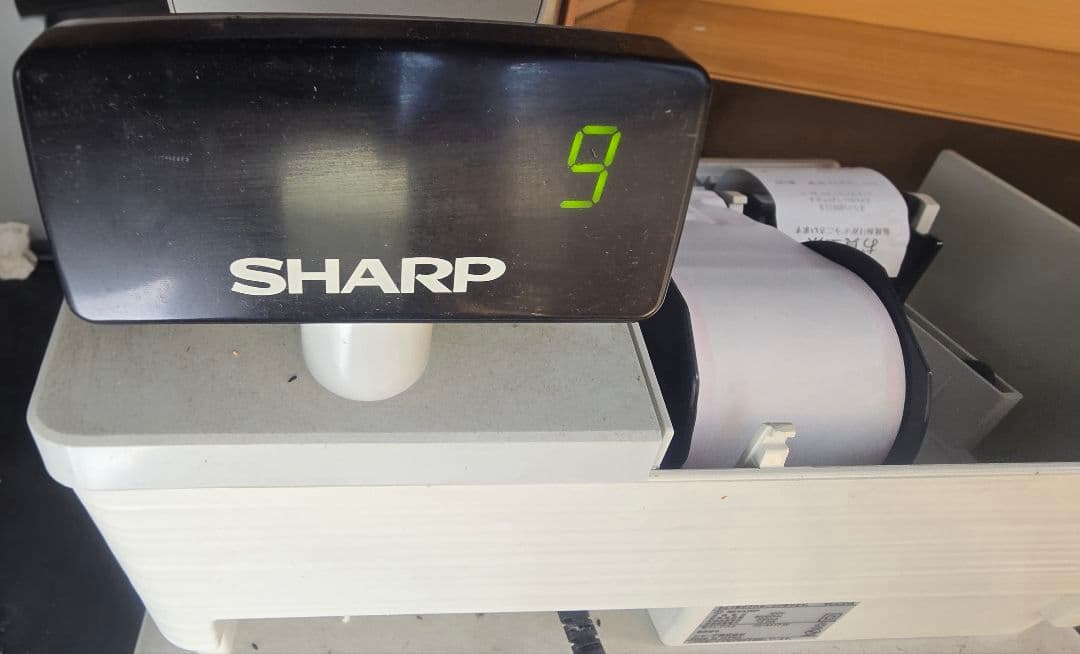 SHARP XE-A117 レジスター