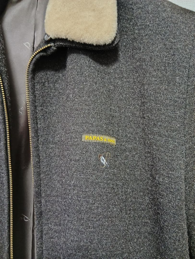 Papas ウールブルゾン 48