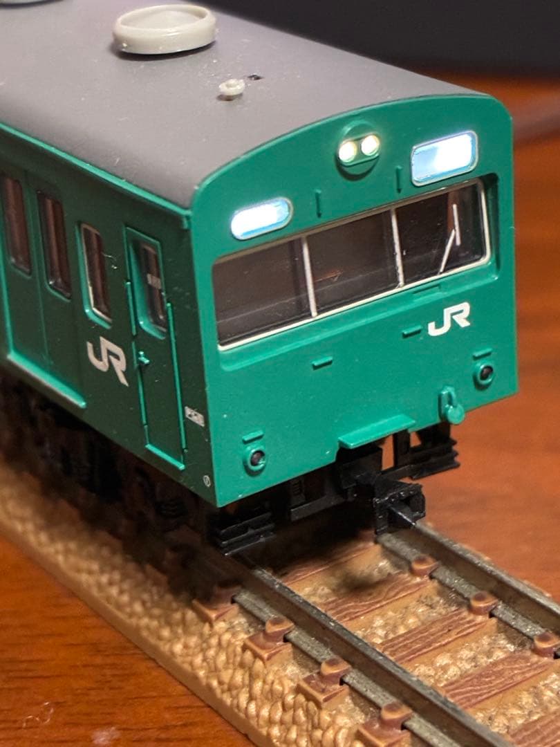 か*ん様 103系常磐線10両 マイクロエース ？ライト点灯内動力動作確認済