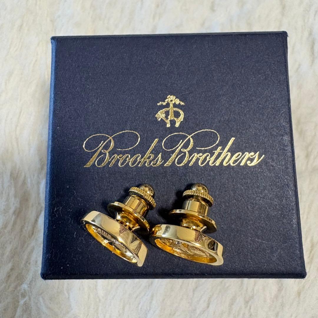 ブルックスブラザーズ ゴールデンフリース ラペルピン ×2 箱付き