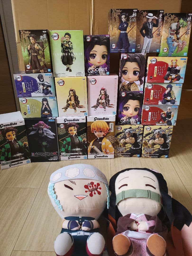 【23点セット】鬼滅の刃 フィギュア ぬいぐるみ プレミアム ちょこのせ 映画