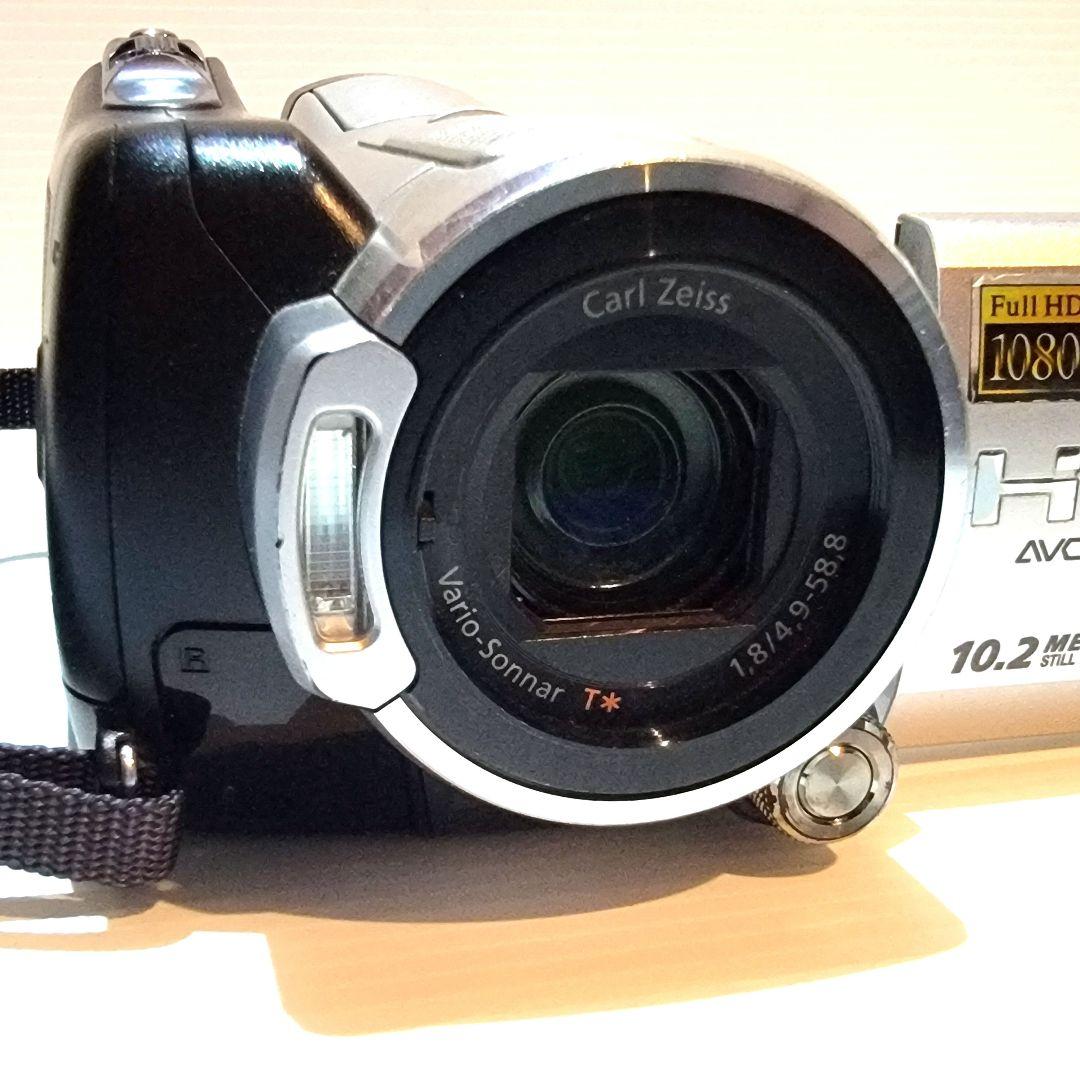 【良品】 SONY HDR-SR11 ビデオカメラ 純正バッテリー3個付き