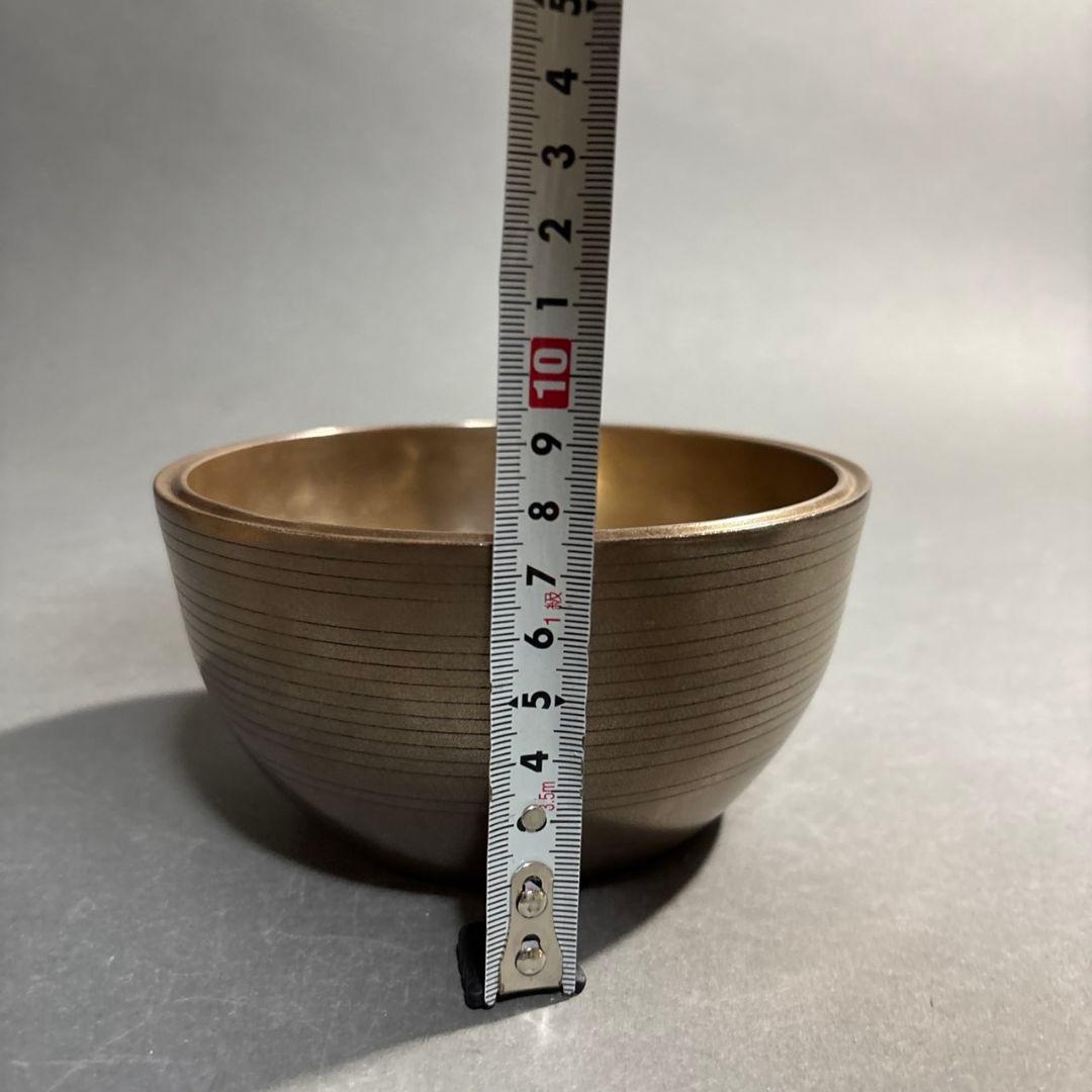 山田楽全　砂張　写　建水　共箱