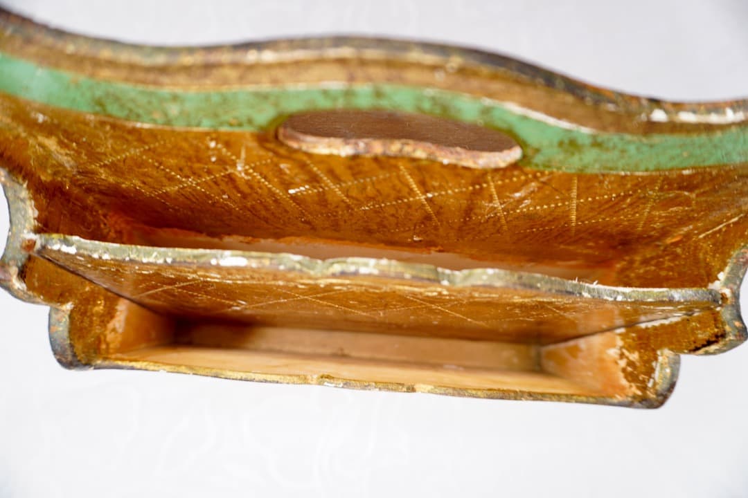 フランス ヴィンテージ レターラック アンティークゴールド