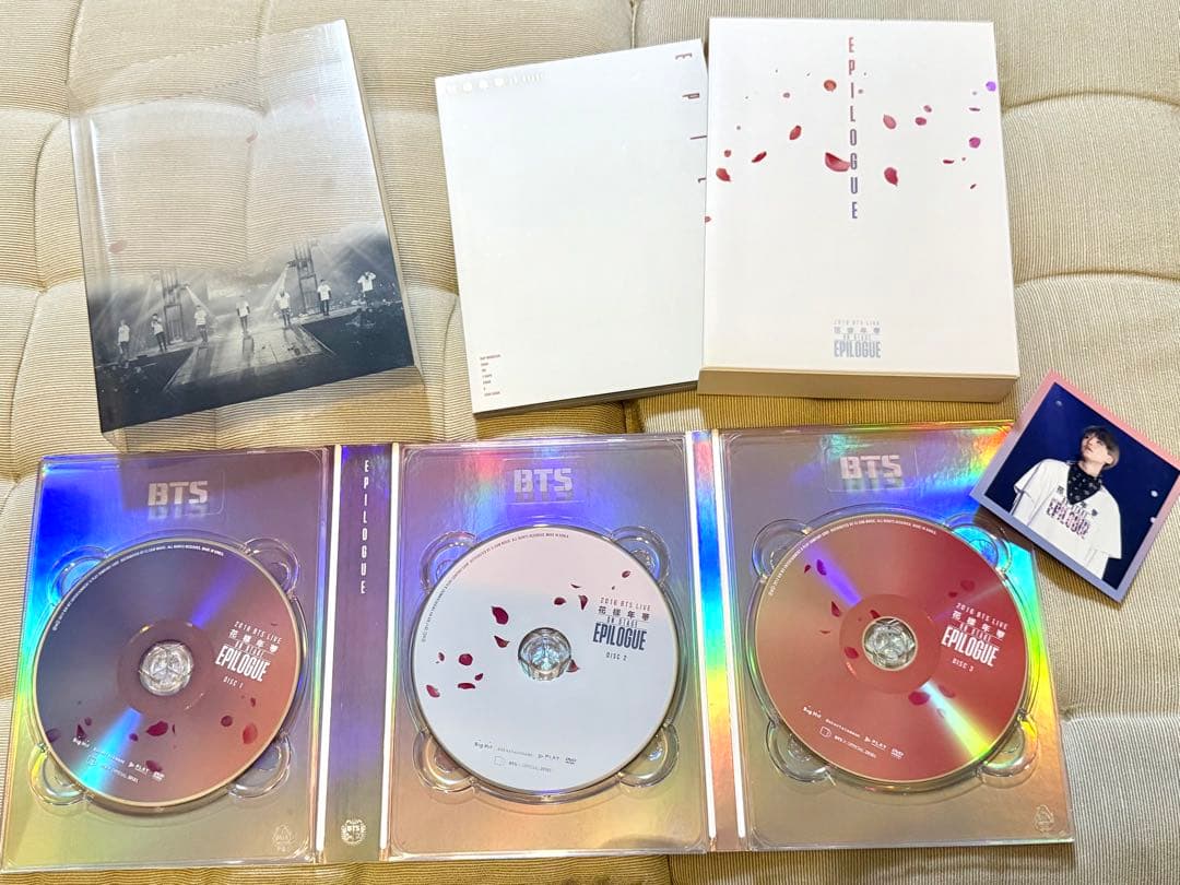 BTS 花様年華 EPILOGUE DVD 韓国版 特典シュガ