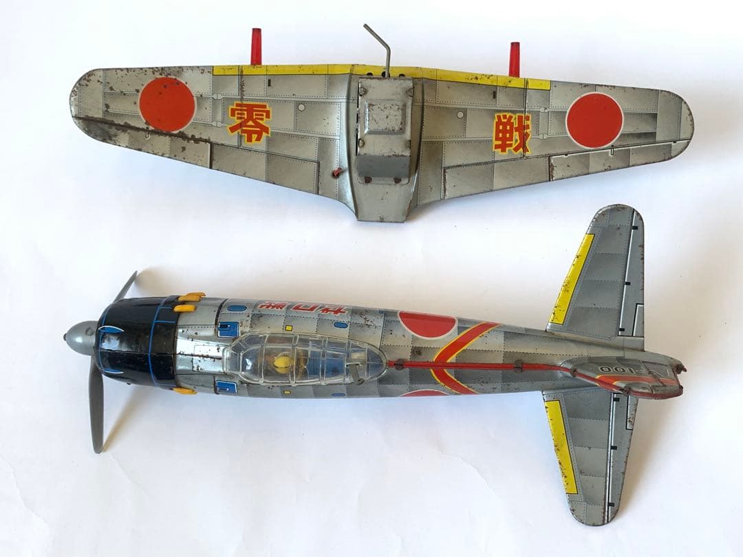 野村トーイ ゼロ戦 ブリキ