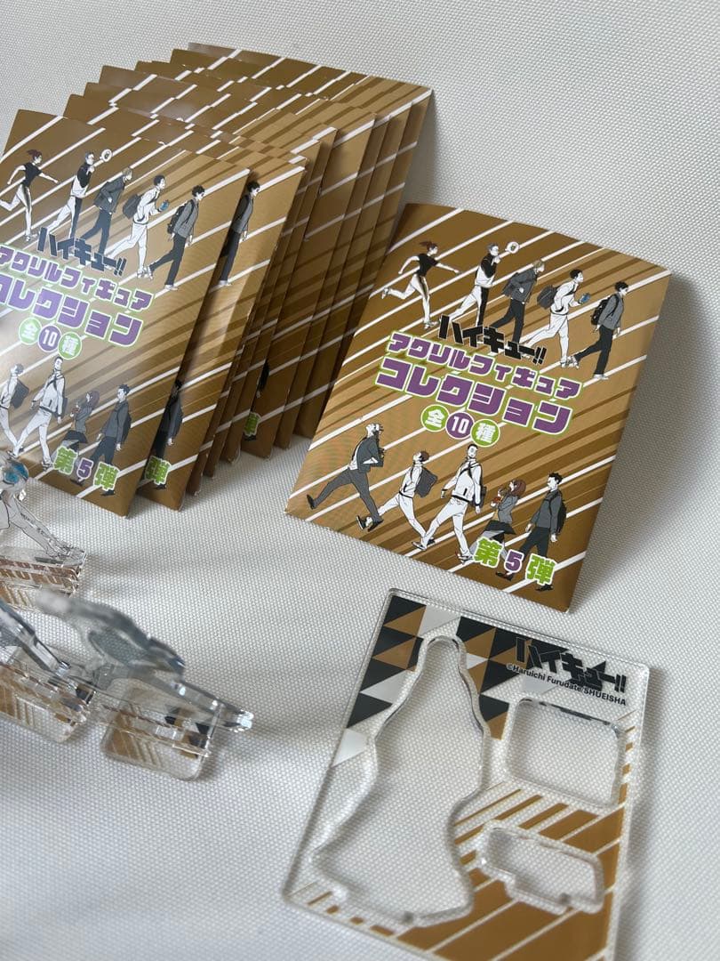 ハイキュー原作アクリルフィギュアコレクション木兎赤葦アクスタジャンプショップ梟谷