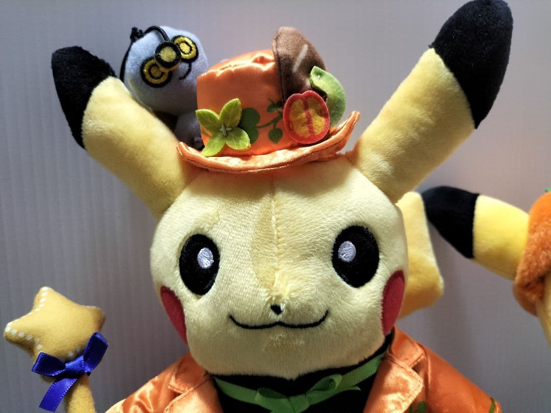 ポケモンセンター　ハロウィンぬいぐるみ　ピカチュウセット