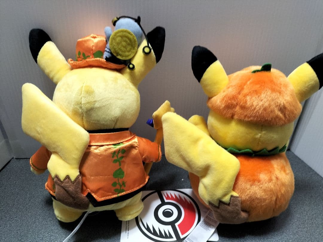 ポケモンセンター　ハロウィンぬいぐるみ　ピカチュウセット