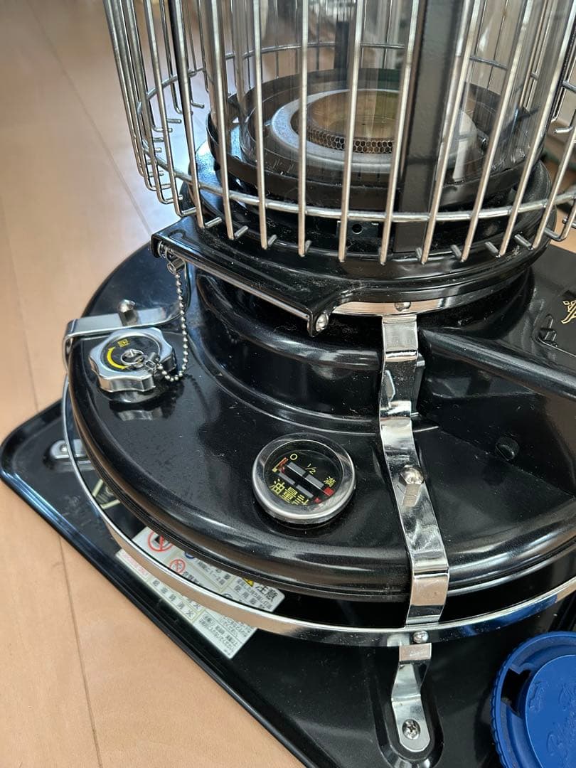 アラジン 石油ストーブ ブルーフレーム BF3912ブラック　未使用芯付