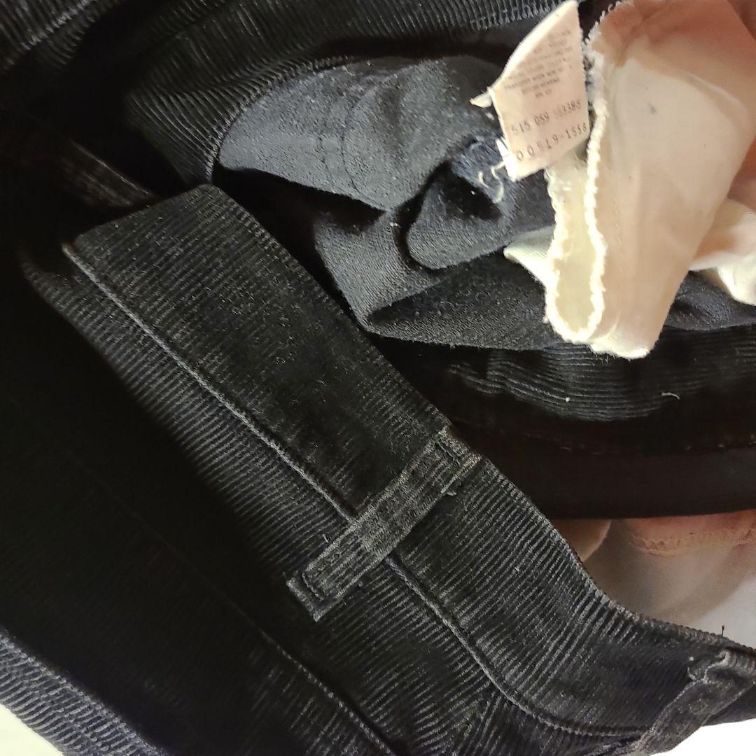 1989年製USA製 リーバイス 519-1558 ブラック コーデュロイパンツ