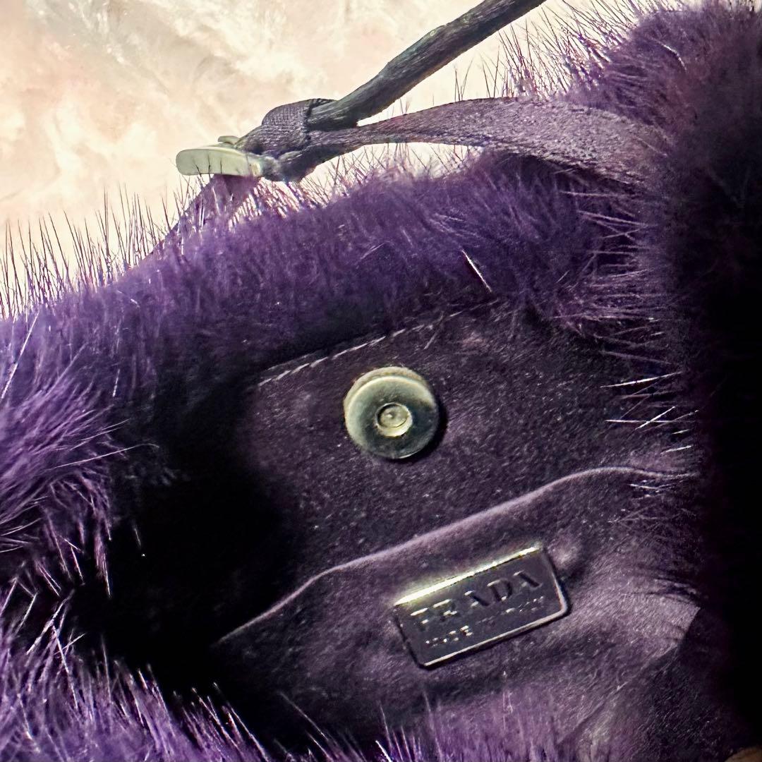 PRADA プラダ　リアル　ファー　バッグ
