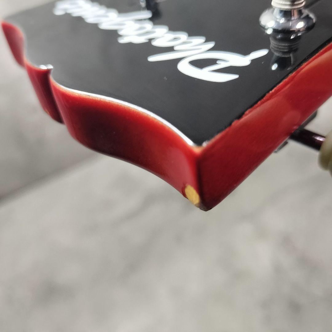 PhotoGenic　エレキギター　レスポールタイプ　チェリーサンバースト