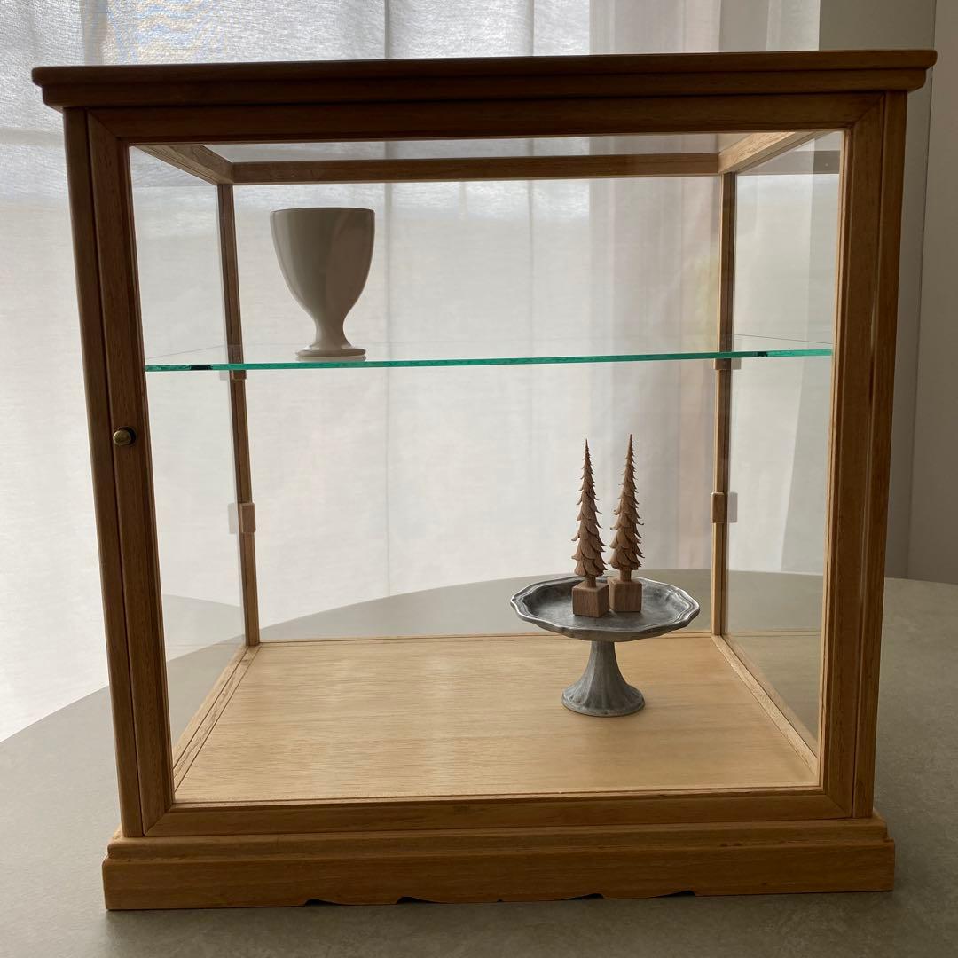 木製ガラスケース 3段 ショーケース