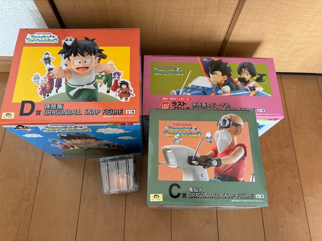 ドラゴンボール　一番くじ　SNAP 2 ラストワン賞　フィギュア　ビーデル　悟飯