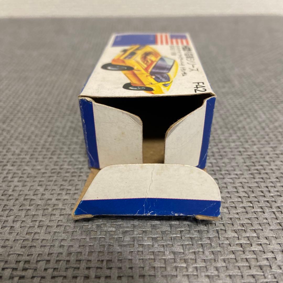 トミカ 日本製 ポンティアック ファイアーバード トランザム 青箱 外国車