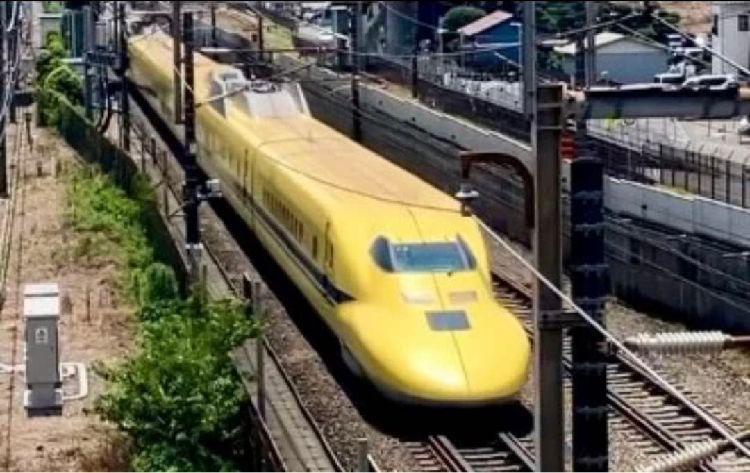 923系ドクターイエロー懐中時計　 20周年記念　シリアルナンバー付