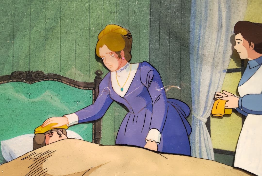 家なき子　セル画、背景、動画