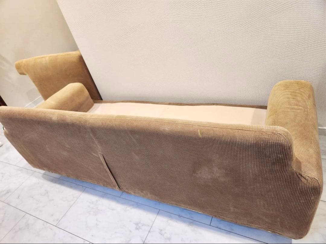 unico ウニコ GREIG（グレイグ）カバーリング3人掛けソファ&オットマン