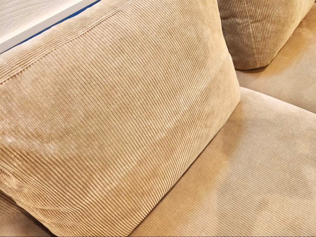 unico ウニコ GREIG（グレイグ）カバーリング3人掛けソファ&オットマン