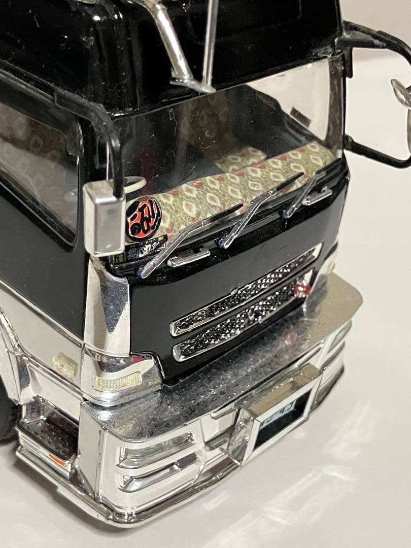 デコトラダンプ、スパグレ、デカ箱ダンプ、プラモデル1／32完成品