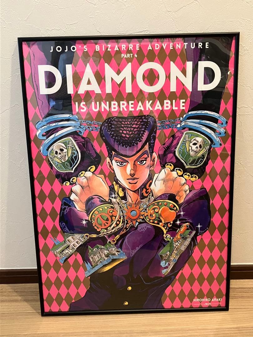 6枚セット　ジョジョの奇妙な冒険 2017 JOJO展 B2ポスター　【額縁有】